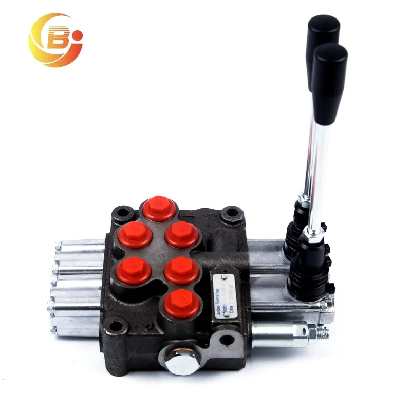 Junbao MB3 2 Spools Hydraulic monoblock Manual Directional Control Valves