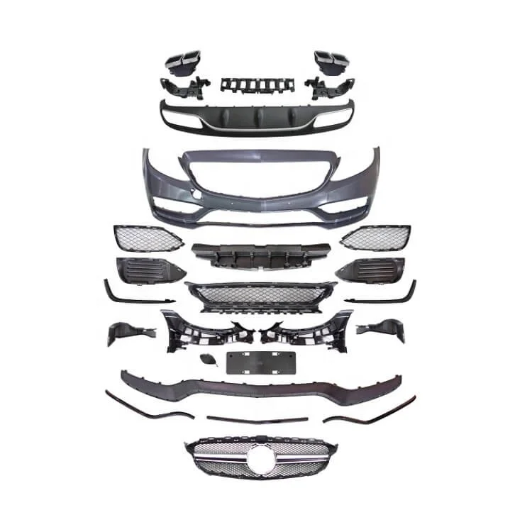 W177 AMG A35 задний диффузор спойлер выхлопной Хвост губы для mercedes w177 A35 AMG обвес a класс седан 2019-2020