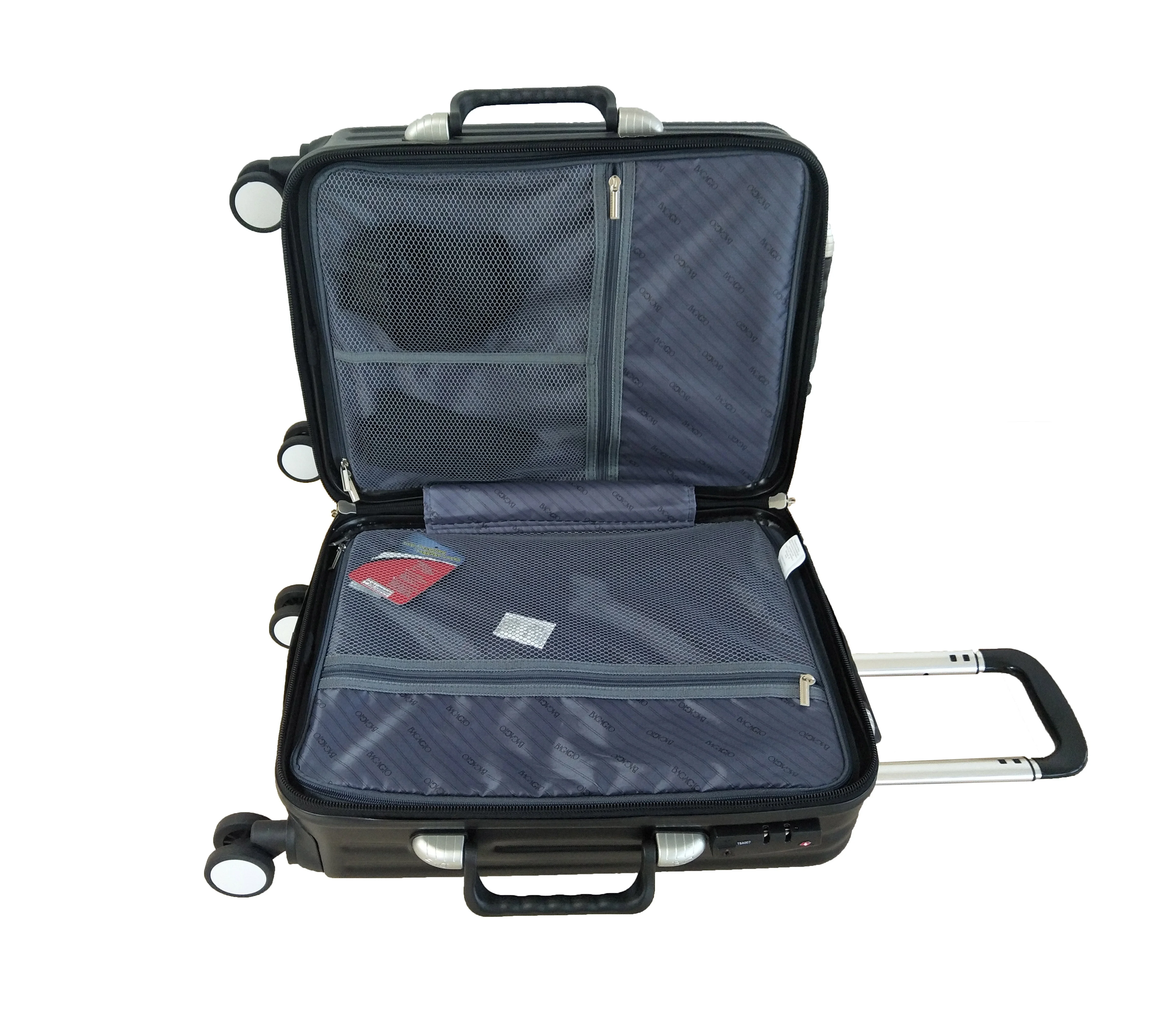 8 BOTTLES 360  WHEEL HARD SHELL WINE SUITCASE