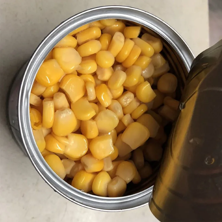 Новая консервированная сладкая кукуруза