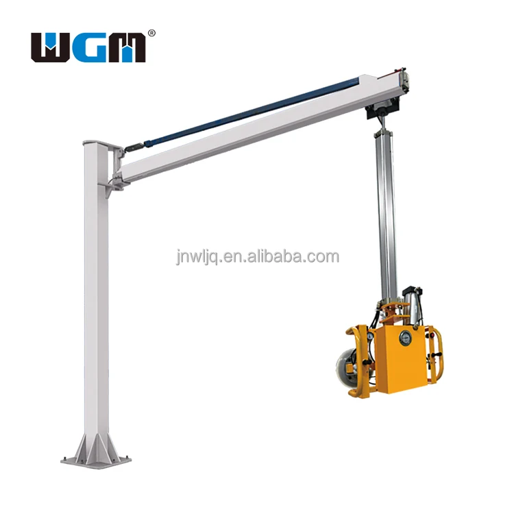 Double Glazing Glass Lifting Crane WL200 Glass Vacuum Lifter Insulating Glass Processing Machine