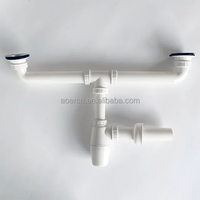 Anti Smell Water Drainage Flexible Drain Bathroom Plastic Kitchen Sink Drain Pipe