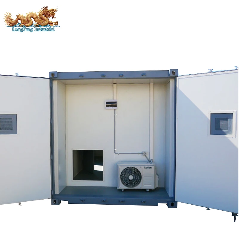 Modern Design Prefabricated Mobile House 20ft Shipping Container Workshop