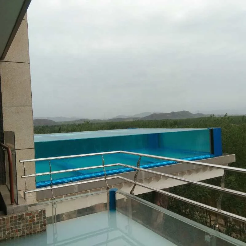 Acrylic Glass Panels for Custom Swimming Pools price
