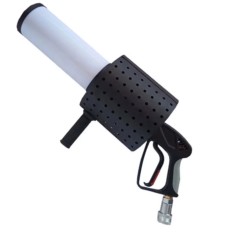 LED CO2 Confetti Gun Shooter CO2  With 4pcs RGB Professional Stage Confetti Blower Machine
