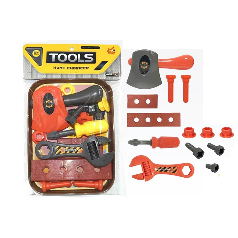 Dollartoy Tool Set Screwdrivers Axe Wrench Repair Tools Tool Toys for boy