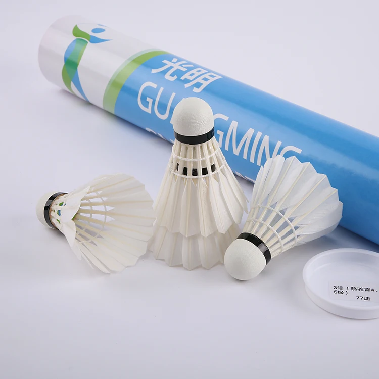 wholesale high quality training cork badminton