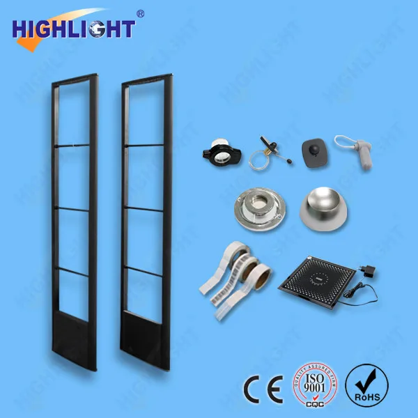 Highlight R009 safety equipment 8.2MHz anti-theft gate rf dual eas antenna retail shop security eas system