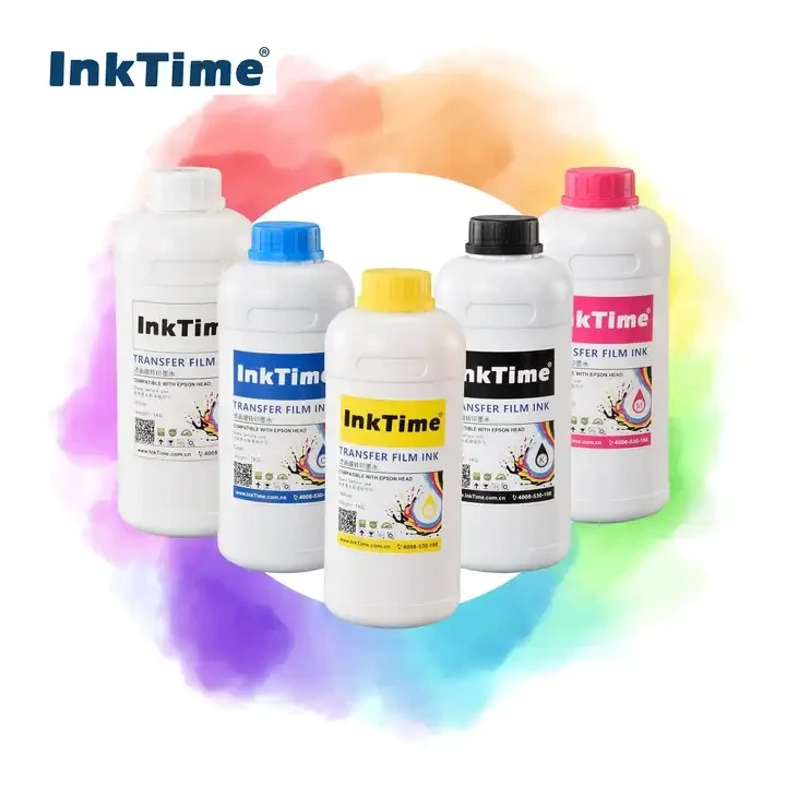Экологически чистый 1 л на бутылку CMYK белый пигментный струйный принтер водной основе dtf для переноса купить чернила принтера возле меня