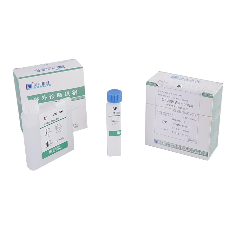 RF Rheumatoid Assay Kit Latex Immunoturbidimetric Health Equipment Medical Laboratory Devices Clinical Chemistry Reagents