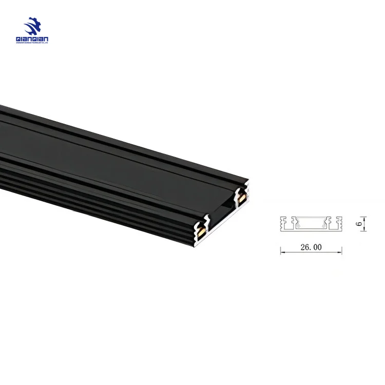 Surface Linear Lighting System 2 Wires Magnetic Rail Commercial Led Track Lights For Supermarket