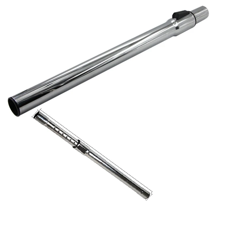 Customized metal aluminum stainless steel vacuum cleaner hiking crutches telescopic flexible tube suitable
