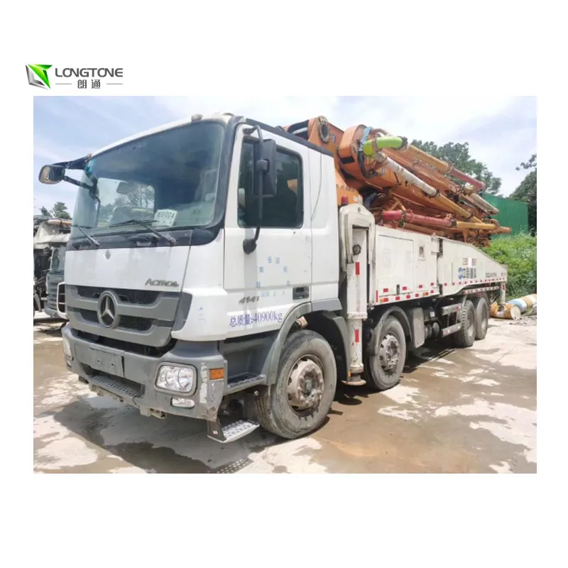 Excellent 300kw Concrete Pump 37m 42m 49m 52m Used Sany Concrete Pump Truck price of concrete pump in india