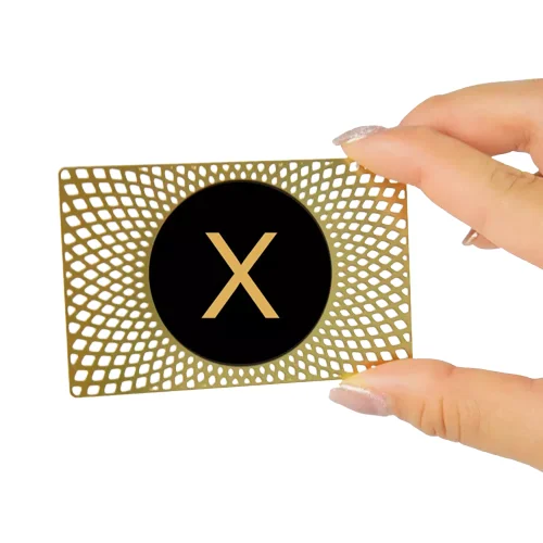 NFC Card Smart Identification Nfc Business Card Metal Black NFC Business Card Blank Manufacturer