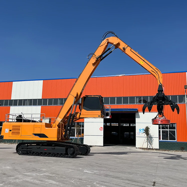 Hydraulic 360 Degrees Rotating Excavator Quick Connecting Grapple Bucket for Handling Steel Scrap