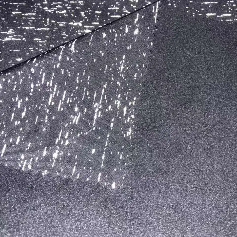 100% polyester polar fleece fabric  tpu membrane sublimated softshell jacket fabric manufacturer in china sj#