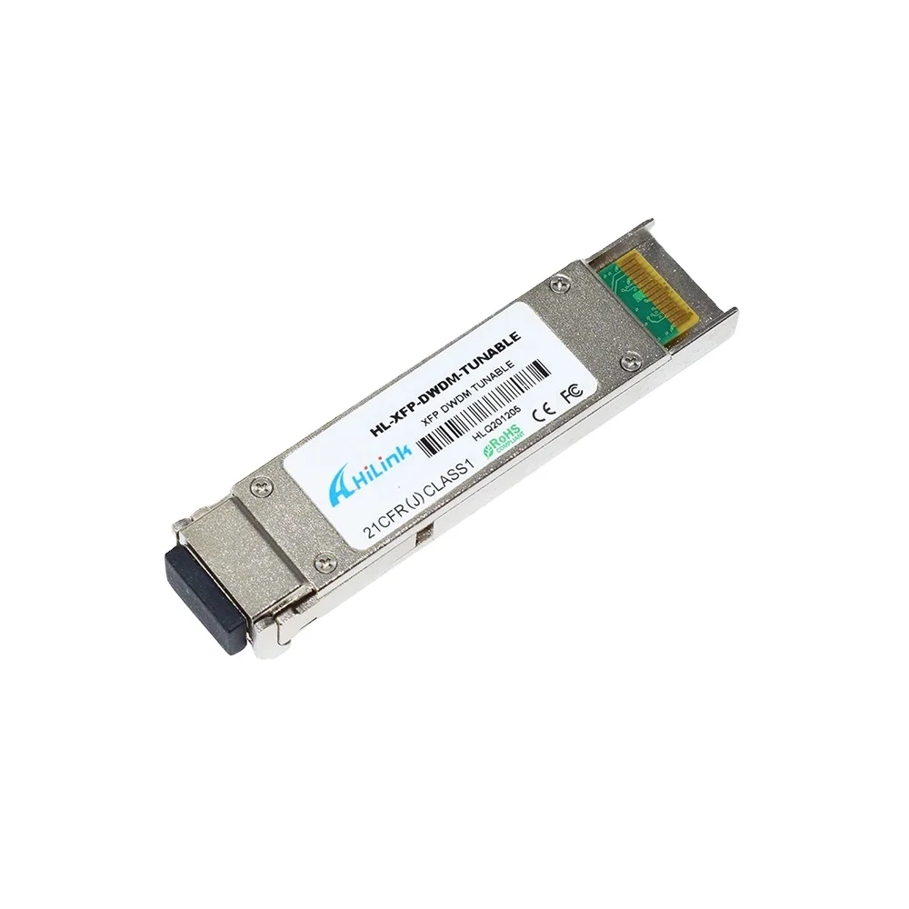 10G XFP dwdm 50 ГГц настраиваемый трансивер 0.4nm, оптическим приемопередатчиком, настраиваемый dwdm модуль DOM дуплекс LC 80 км XFP модуль