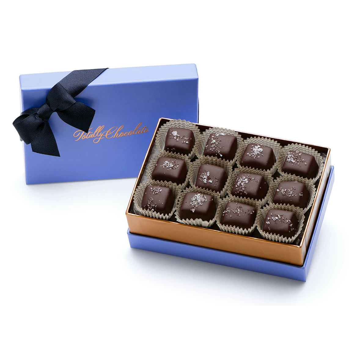 Custom Logo Base and Lid Chocolate Truffle Paper Box Chocolate Packaging Box With Dividers