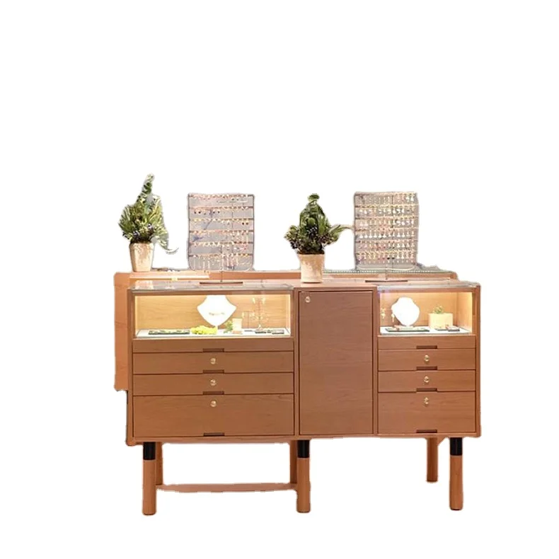 luxury jewelry store display counter furniture with jewelry showcase shop counter for design