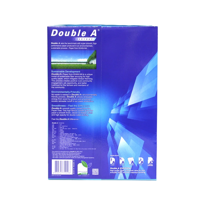 Professional High Quality Other Office Paper Double A4 70 Gsm 80 Gsm Paper