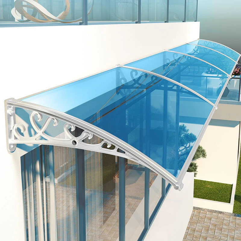 FLY aluminum frame material polycarbonate window awning outdoor rain awning