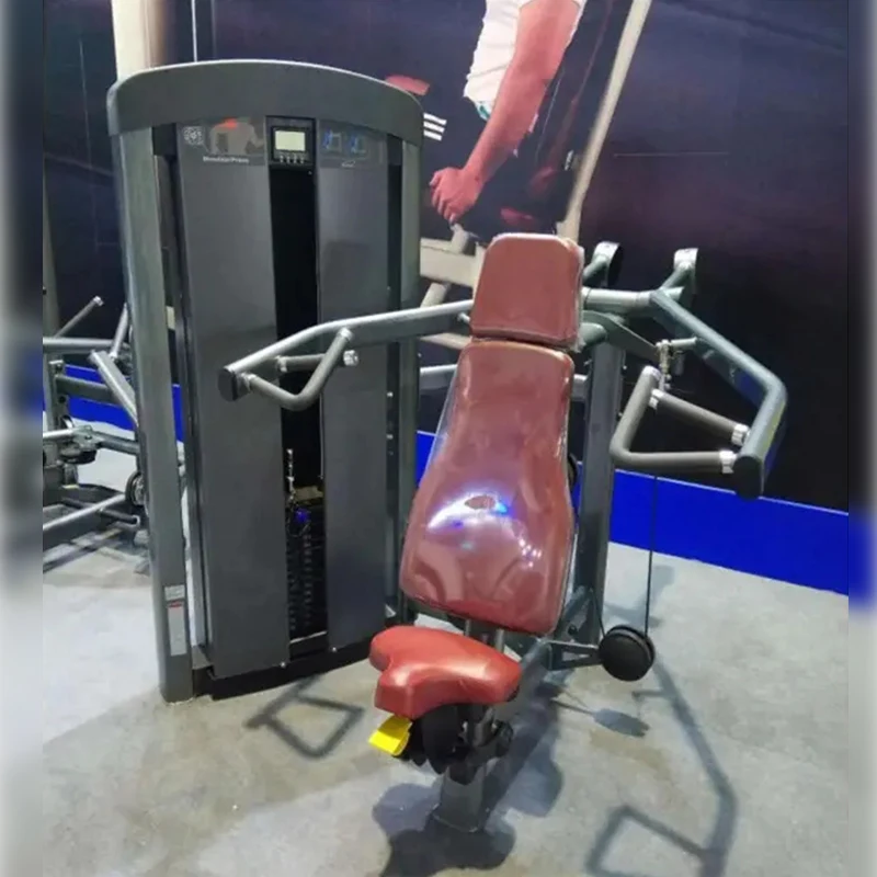 Pin Loaded Commercial Gym Strength Fitness Equipment China Manufacturer Seated Shoulder Press Machine