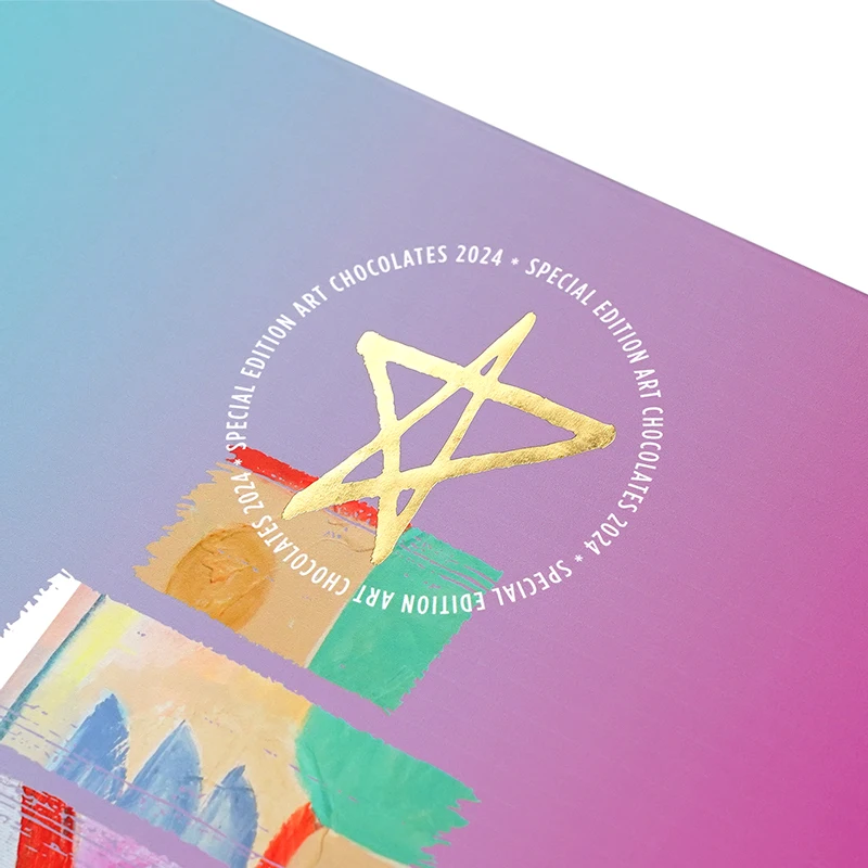 Custom Luxury Cosmetic Packaging Countdown Christmas Advent Calendar Box With Pop Tabs