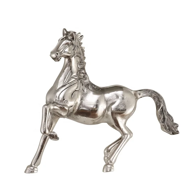 Home Accessories Product Cast Iron Metal Horse Statue Sculpture Decor for Sale