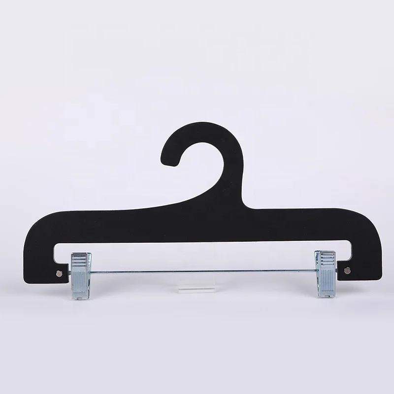 China manufacturer Wholesale price custom cardboard paper pants skirt display bulk hanger with metal clip
