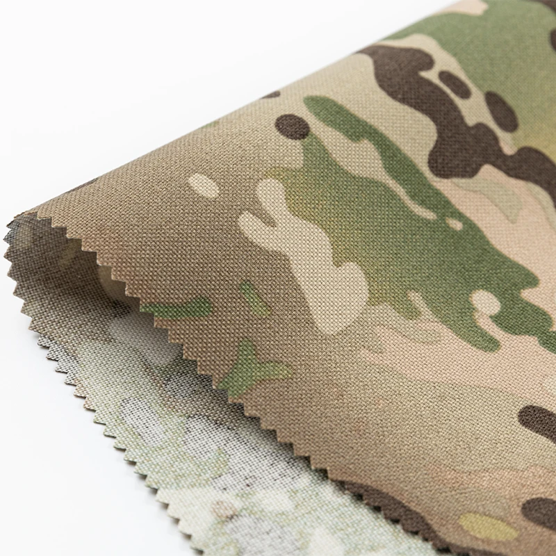 100%Nylon 1000D Tactical Vest Anti Tearing CP Camouflage Cordura Pu Coated Waterproof Fabric