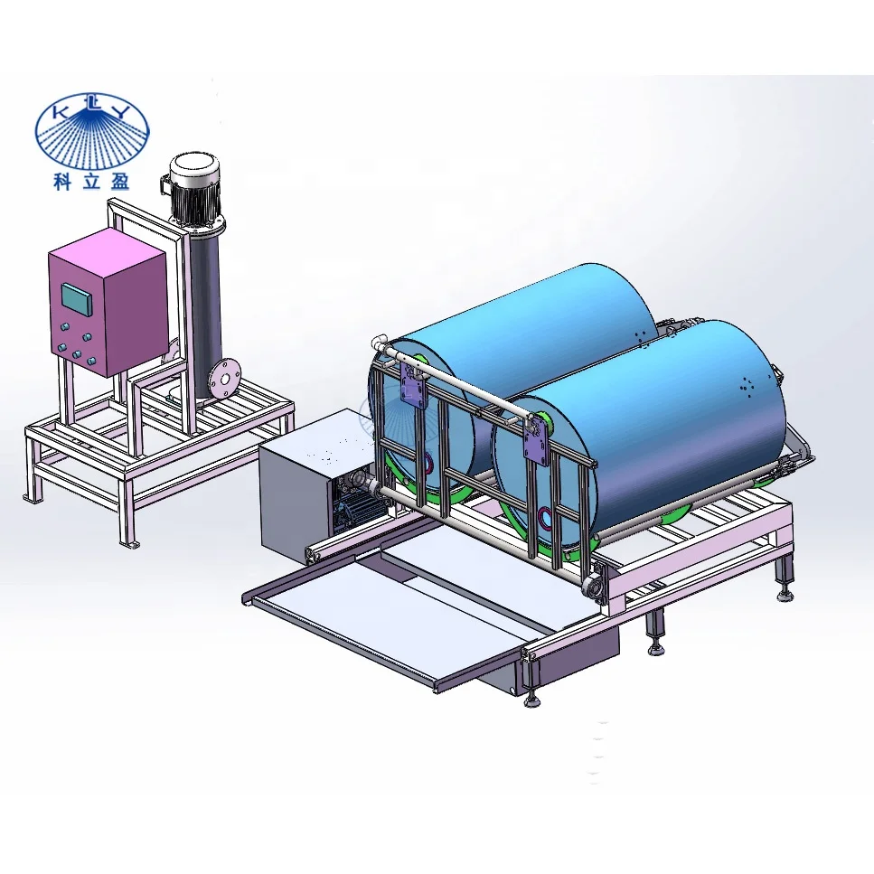 Factory price drum cleaning machine, 55 gallon drum Washer,200L drum washing station