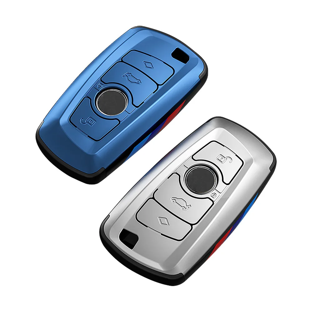 Popular Design new fashion key cover zinc Alloy Customizable For BMW Car Logo Key X3X5X7 Holder For Metal Car Keys