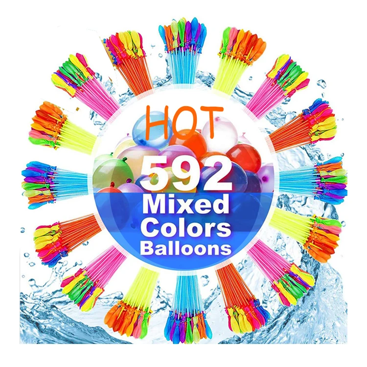 Hot Sale  Durable Water Party Pack Bunch Balloons Summer Games Quick Fill Water Balloons