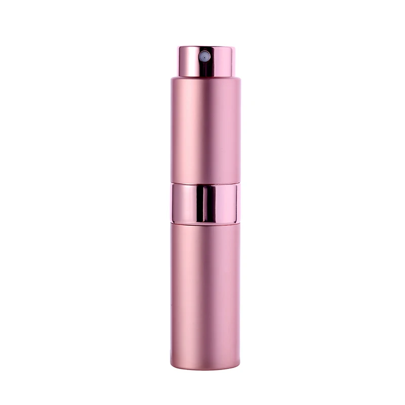 MALIXYZ  Round 15 ml Twist Up Metal Spray Bottle 15 ccl Aluminium Portable Refillable Perfume Atomize  Atomizer Spray Bottle