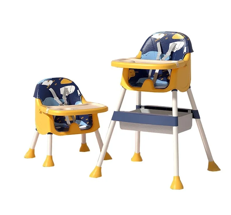 3 in 1 Folding Baby High chair Kids Dinning High Chair Toddler Children Feeding Baby Dinning High Chair