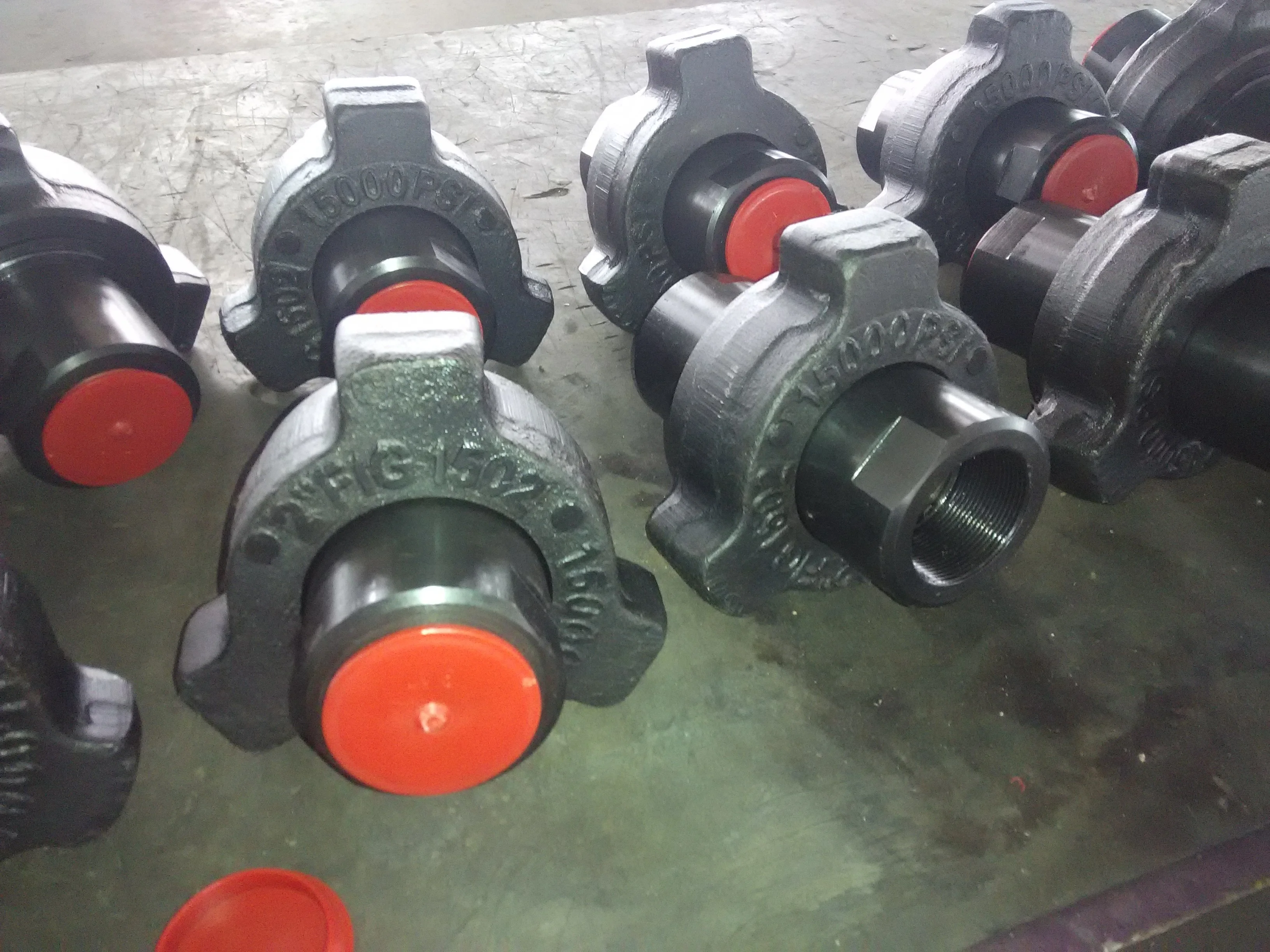 API 6A HIGH PRESSURE WECO FMC FIG100/200/206/211/400/600/602/1002/1003/1502/2002/2202 HAMMER UNION FITTINGS