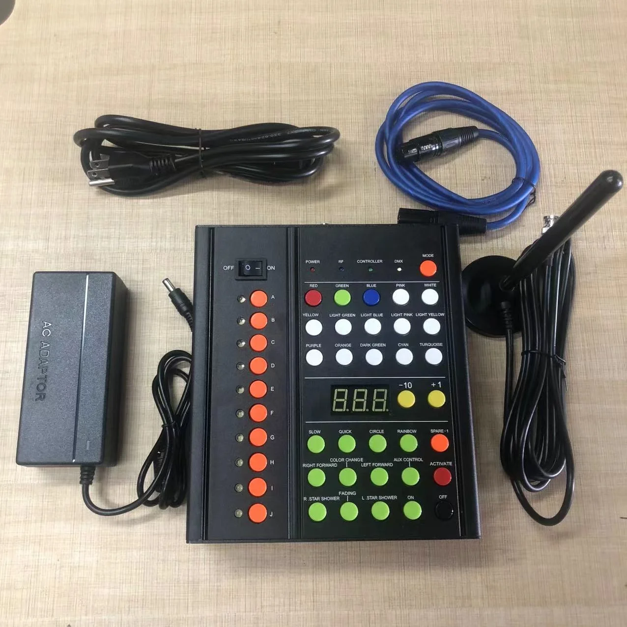 Powerful Factory Hot Selling Wedding Party Customized Remote Control LED RGB Silicone Bracelet