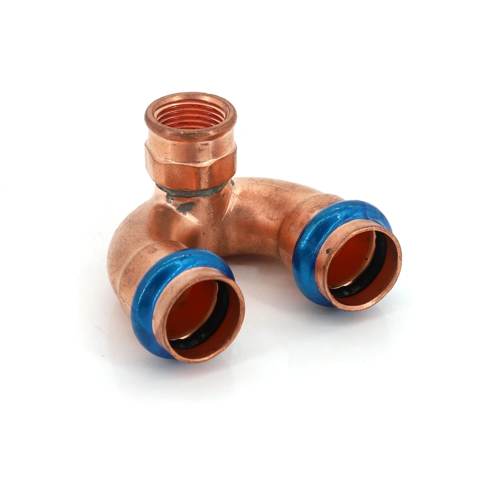 Factory WATERMARK 90 degree street elbow Pro copper press fitting Straight Connector Plumbing Tube Pipe Fitting
