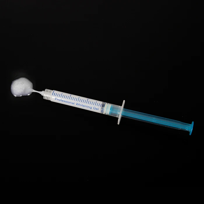 2023 New customized label other teeth whitening accessories teeth whitening gel water-free tooth bleaching syringe gel