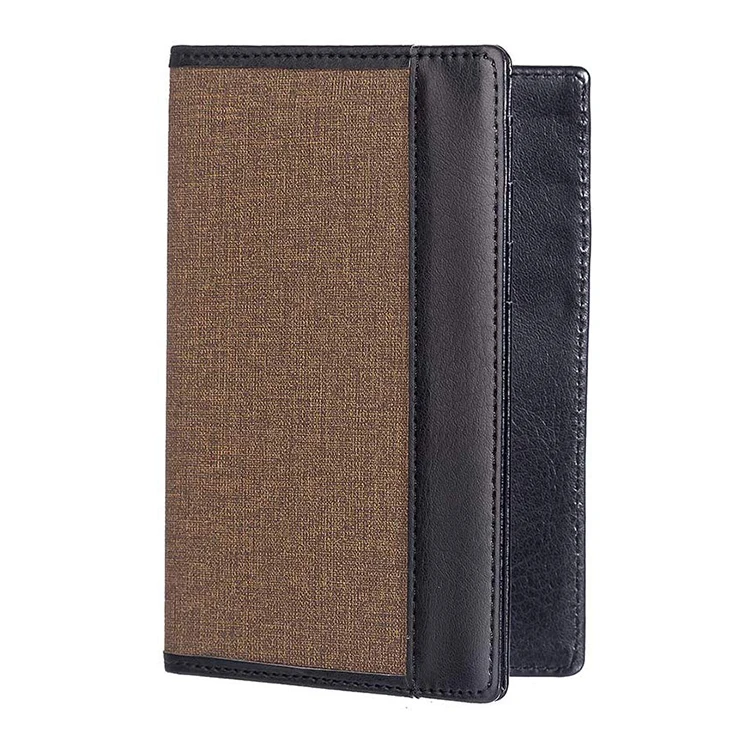
Promotional Leather Passport Cover Wallet Holder for Men & Women 