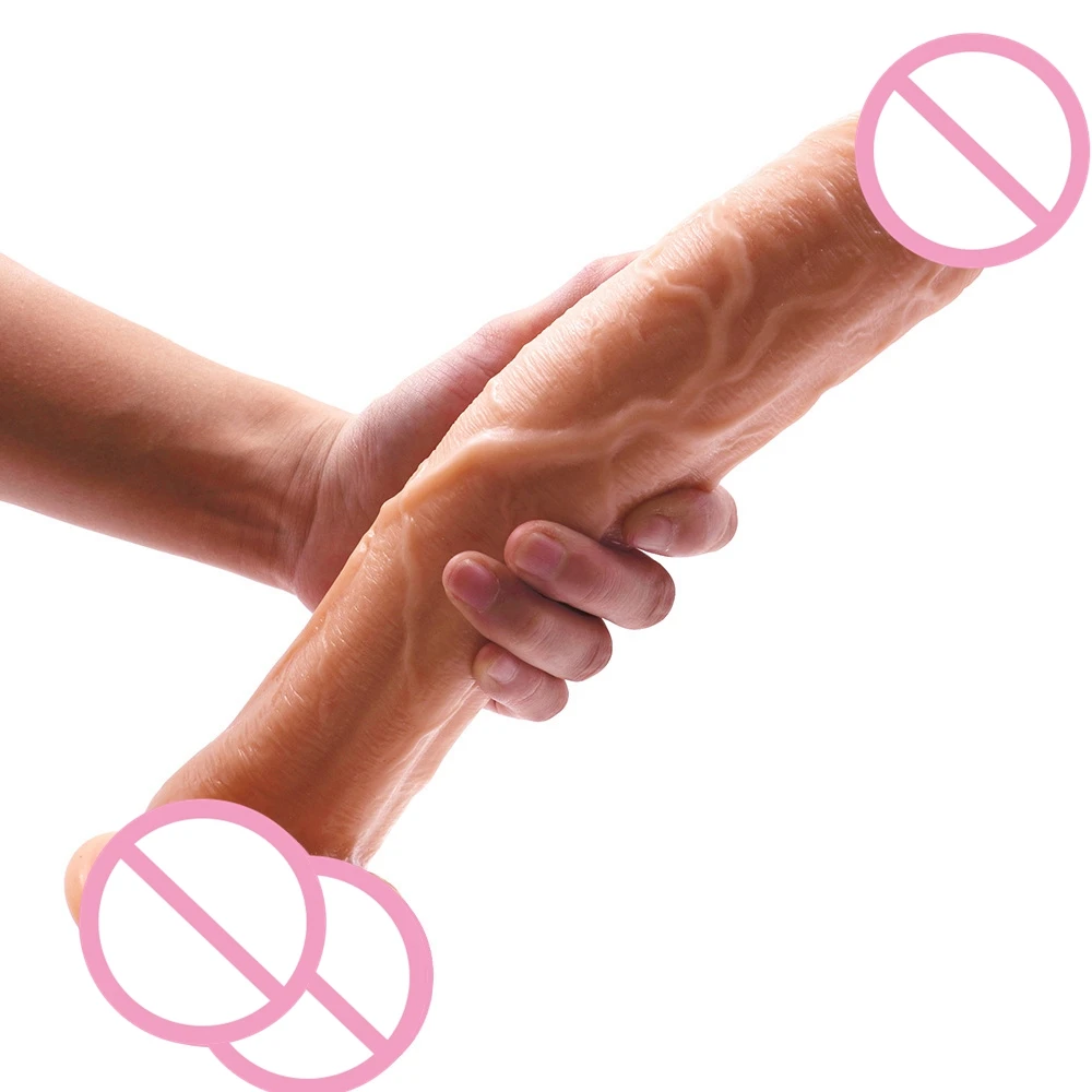 Silicon Large Black Giant Dildos Realistic Masturbator Massager Vagina For Women Adult Toys For Woman Sex