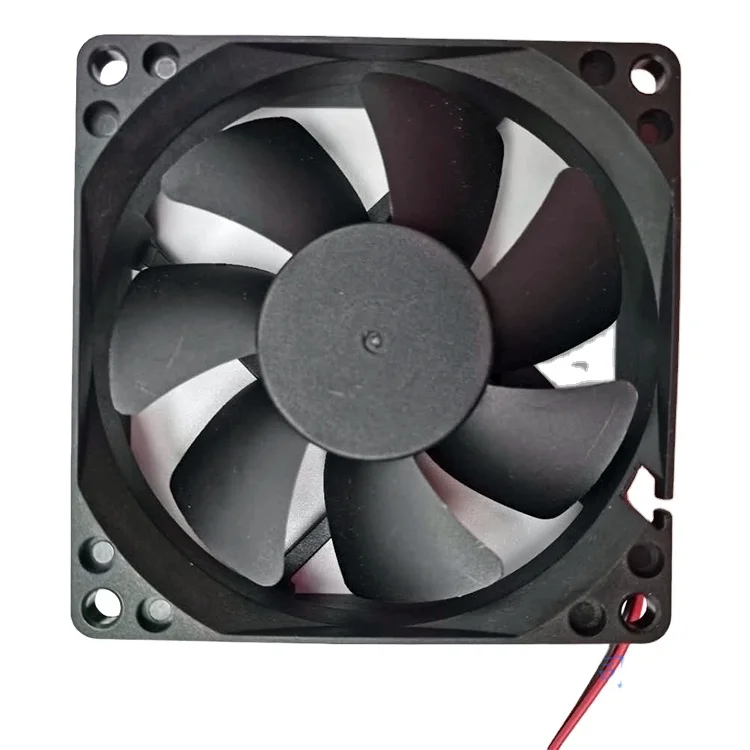 80*80*25mm  12v bldc fan silent micro fans original BLACK fa 8025TUV certified fan