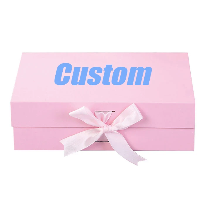 custom matte folding magnet sealable Tshirt clothes large packaging rigid paper gift box