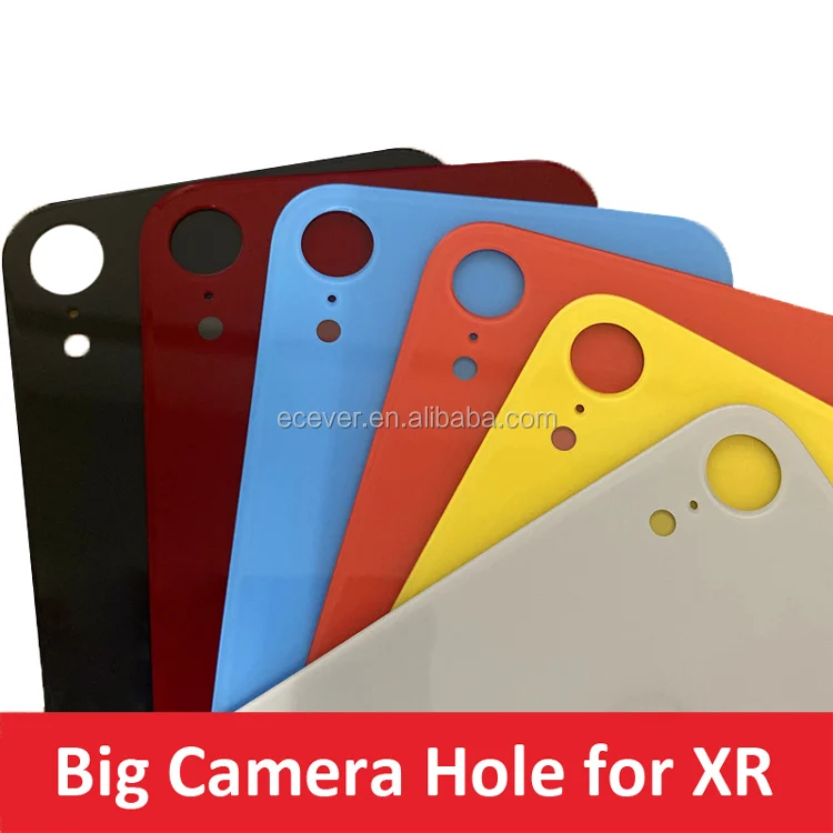  Задняя стеклянная крышка для камеры с большим отверстием iphone X XS Max замена и