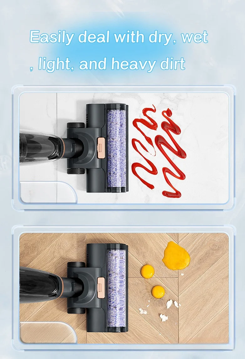 Original 2024 new Portable Powerful Self Cleaning Dry Wet Cordless Handheld Vacuum Cleaner for Home