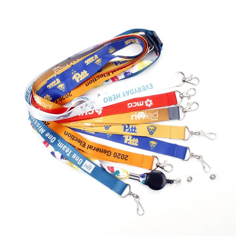 Custom Printed Lanyard Cheapest Lanyard With id Holder & Card Completely Customize your Own Key Lanyard