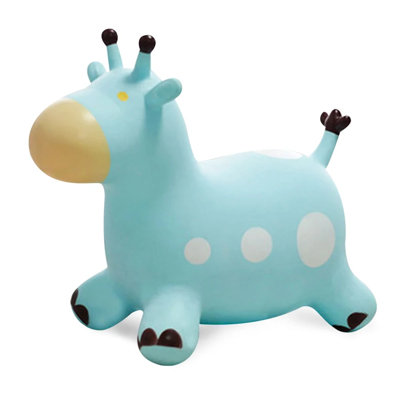 Inflatable Pvc Big Size Jumping Animals Bouncy Bull For Children Hopping
