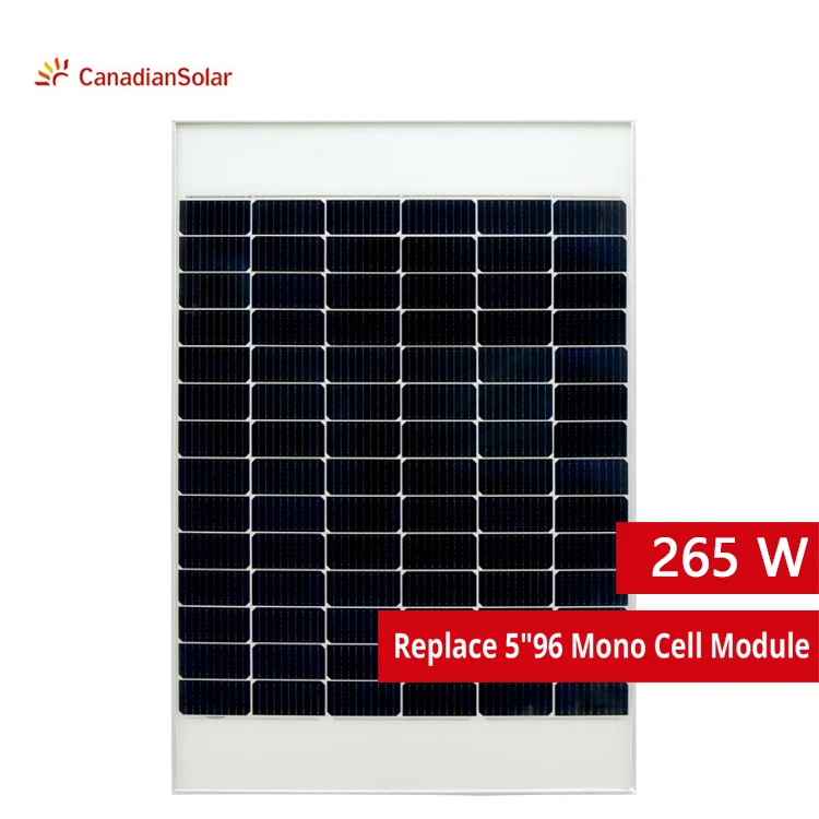 Factory Direct Supply Monocrystalline 265W Solar Panel Mini Manufacturers