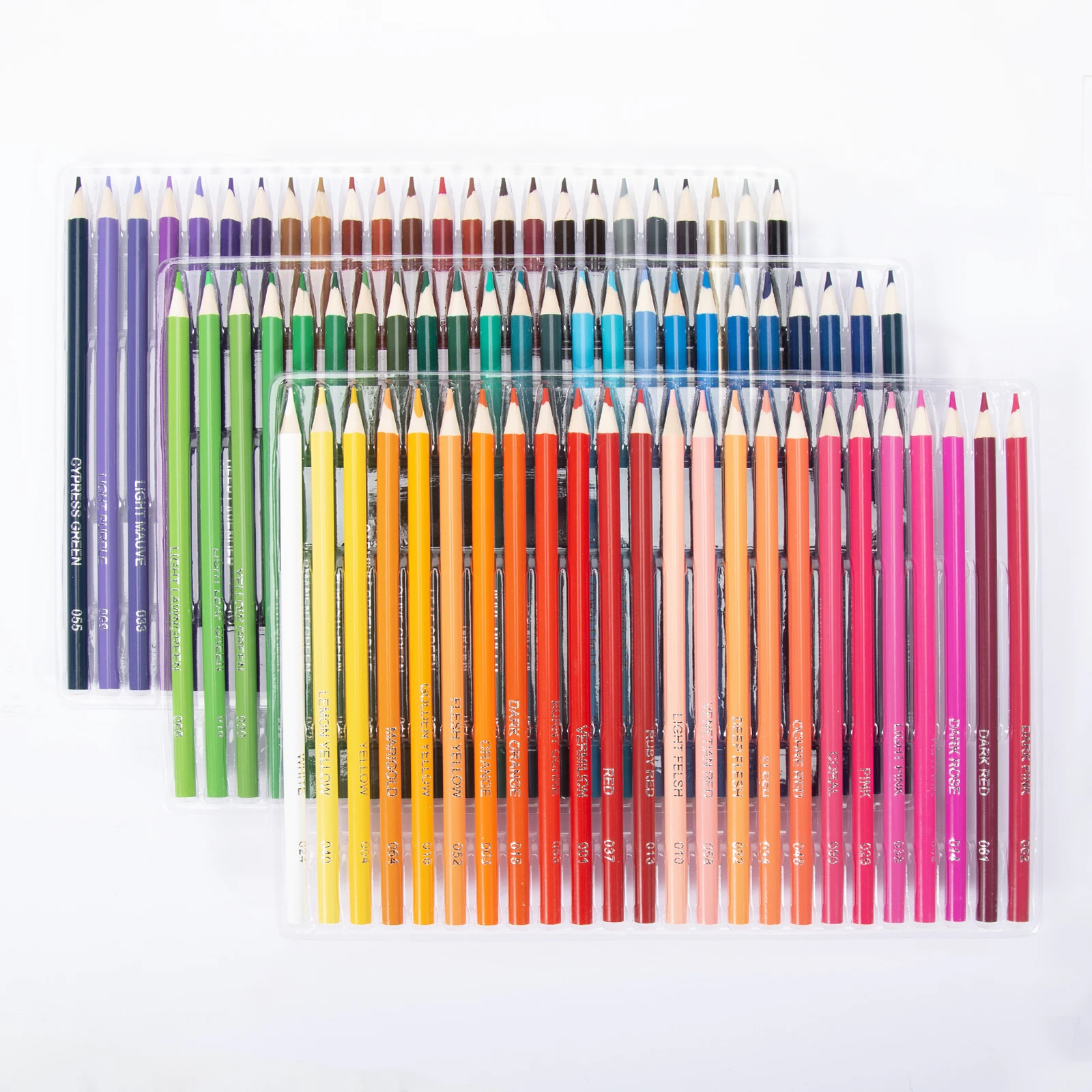 school supplies custom 72/120 colors PP box oil color pencil