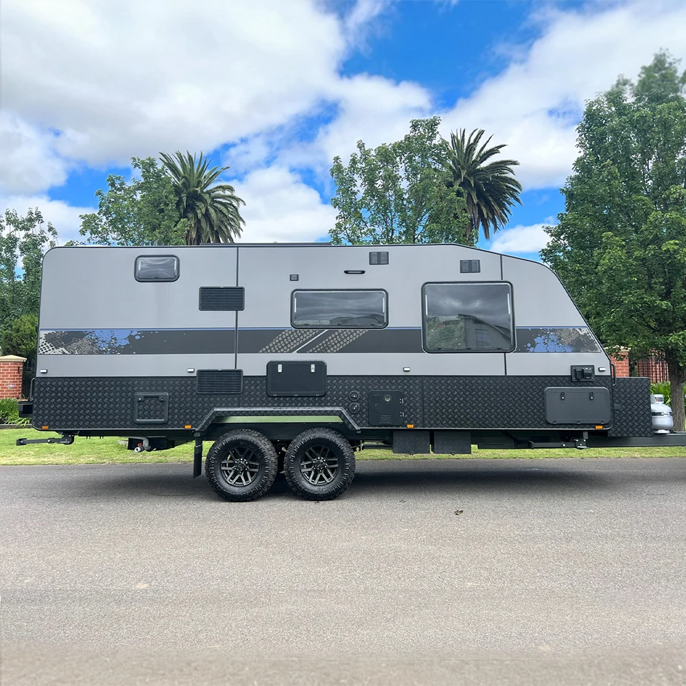 Luxury Terrain Tuff 2 4 Person Sleeper Berth Extreme Off Road 4X4  Overland Caravans Camper Australian For Sale